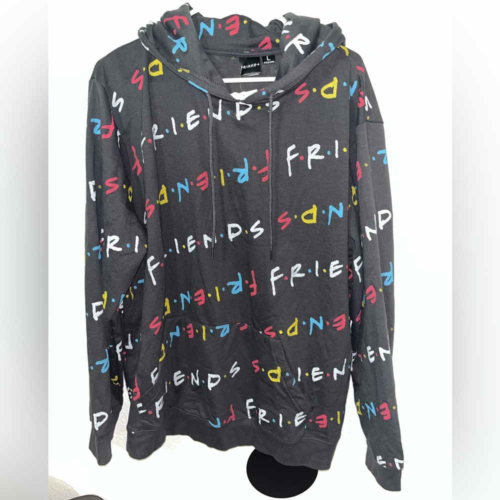 Friends black hooded sweatshirt-Brand New!